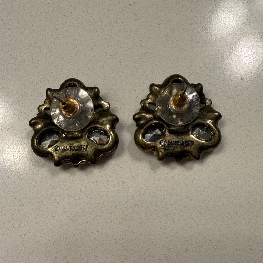 BaubleBar Gold and Silver Statement Earrings - Picture 3 of 3